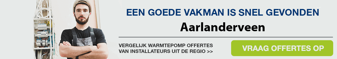 cv ketel vervangen door warmtepomp in Aarlanderveen