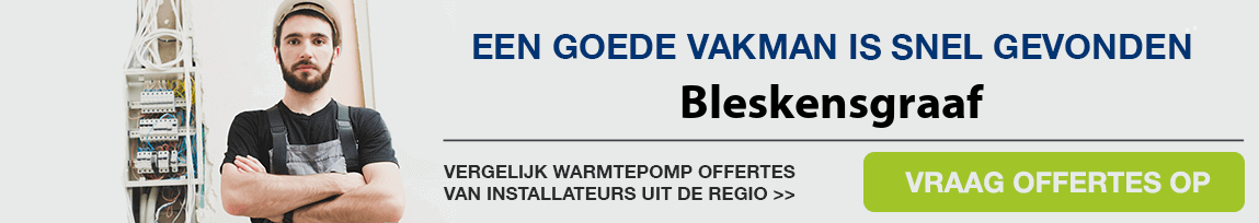 cv ketel vervangen door warmtepomp in Bleskensgraaf