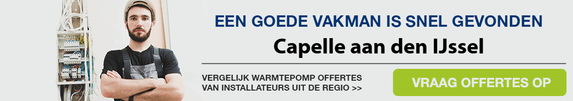 cv ketel vervangen door warmtepomp in Capelle aan den IJssel