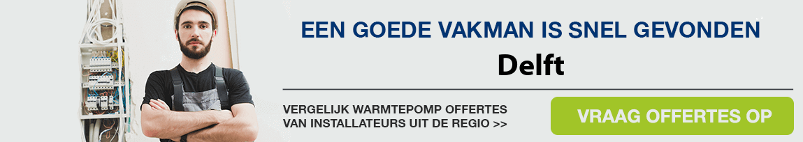 cv ketel vervangen door warmtepomp in Delft