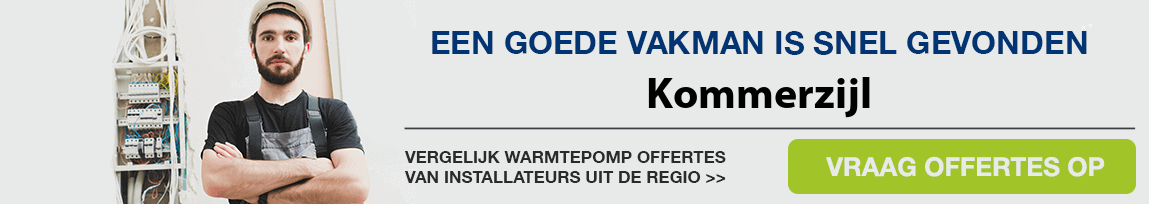 cv ketel vervangen door warmtepomp in Kommerzijl