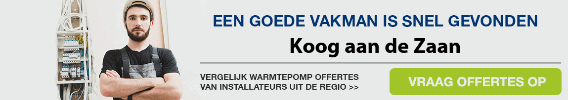 cv ketel vervangen door warmtepomp in Koog aan de Zaan
