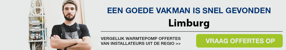 cv ketel vervangen door warmtepomp in Limburg