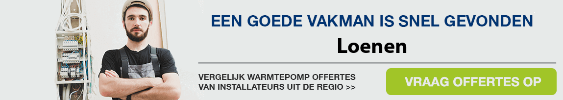 cv ketel vervangen door warmtepomp in Loenen